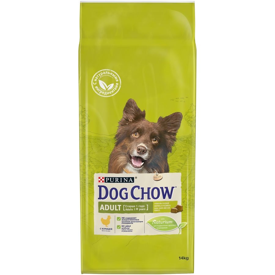 Purina Dog Chow Adult Chicken / Сухой корм Пурина Дог Чау для взрослых собак с курицей 