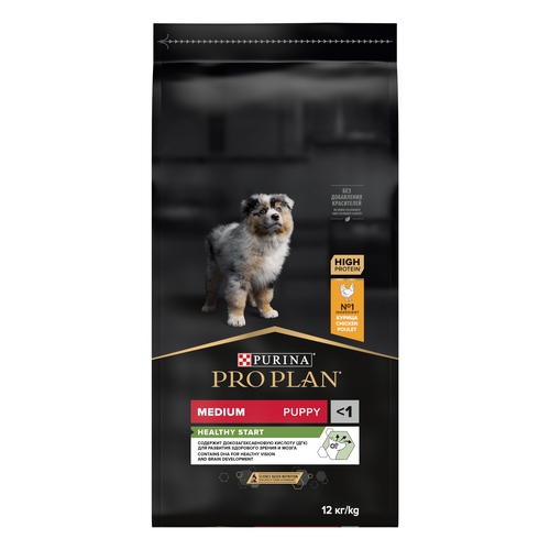 PRO PLAN OPTI START Сухой корм ПРО ПЛАН для щенков средних пород с курицей 7680₽
