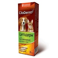 CitoDerm / Гель Цитодерм для кошек и собак Противозудный 