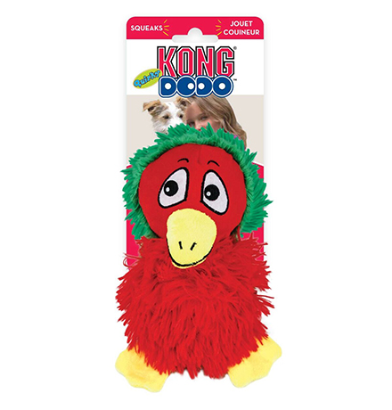 Kong Holiday DoDo / Игрушка Конг для собак Птица Cредняя 12см 