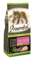 Primordial Kitten Grain Free Holistic / Сухой корм Примордиал Беззерновой для Котят Утка Индейка