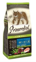 Купить Primordial Adult Grain Free Holistic / Сухой корм Примордиал Беззерновой для кошек Лосось Тунец за 2436.00 ₽