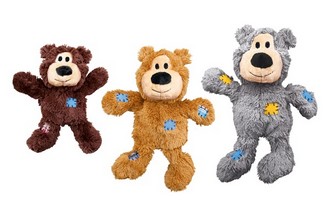 

Kong WildKnots / Игрушка Конг для собак Мишка Плюш с канатом внутри, Kong WildKnots