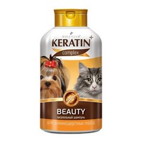 Rolf Club Keratin+ Beauty / Питательный шампунь Рольф Клуб Кератин+ для собак и кошек Длинношерстных пород 