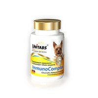 Unitabs ImmunoComplex с Q10 / Витаминно-минеральный комплекс Юнитабс для Мелких собак 