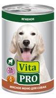 

Vita Pro / Консервы Вита Про для собак от 1 года Ягнятина (цена за упаковку), Vita Pro