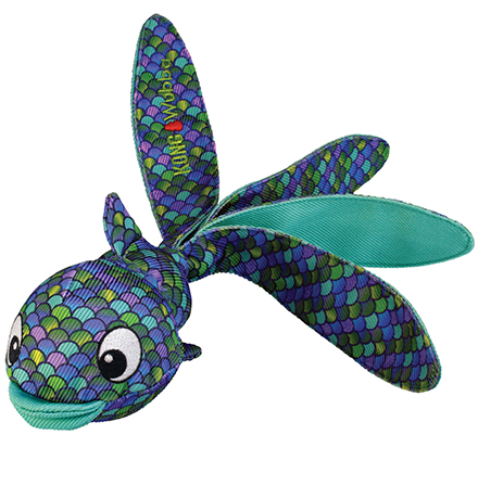 

Kong Wubba Finz Large / Игрушка Конг для собак Рыба с пищалкой Синяя, Kong Wubba Finz Large