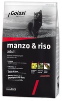 Golosi Manzo & Riso Adult / Сухой корм Голоси для взрослых кошек Говядина рис