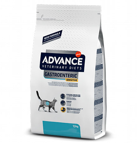 Advance Veterinary Diets Gastroenteric Sensitive / Ветеринарный сухой корм Адванс для кошек с заболеваниями ЖКТ