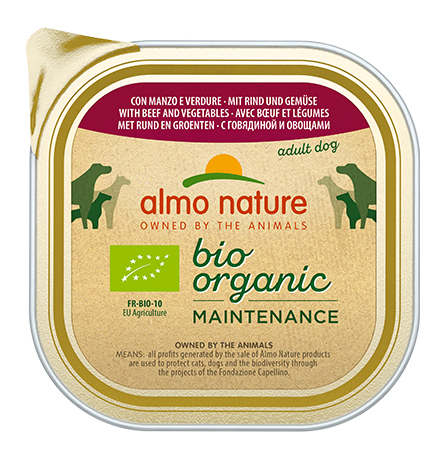 

Almo Nature Daily Menu Bio Pate Beef & Vegetables / Паштет Алмо Натюр для собак Био-меню с Говядиной и овощами (цена за упаковку), Almo Nature Daily Menu Bio Pate Beef & Vegetables