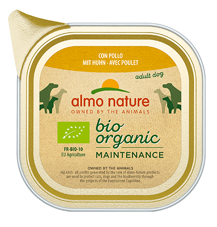 

Almo Nature Daily Menu Bio Pate Chicken / Паштет Алмо Натюр для собак Био-меню с Курицей (цена за упаковку), Almo Nature Daily Menu Bio Pate Chicken