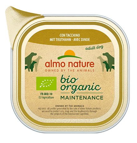 

Almo Nature Daily Menu Bio Pate Turkey / Паштет Алмо Натюр для собак Био-меню с Индейкой (цена за упаковку), Almo Nature Daily Menu Bio Pate Turkey