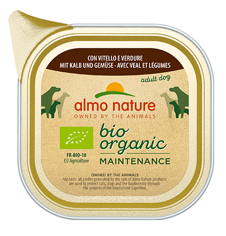 

Almo Nature Daily Menu Bio Pate Veal & Vegetables / Паштет Алмо Натюр для собак Био-меню с Телятиной и овощами (цена за упаковку), Almo Nature Daily Menu Bio Pate Veal & Vegetables