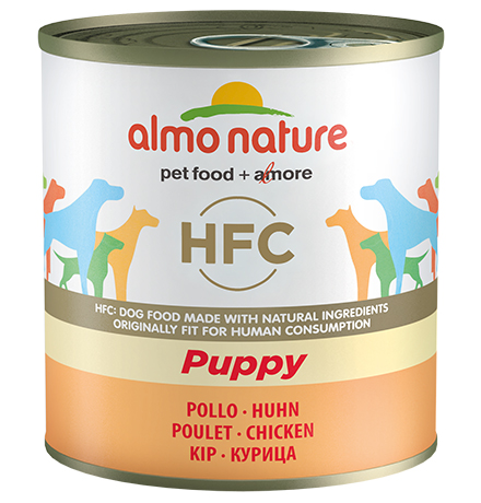 Almo Nature Puppy Classic HFC Сhicken / Консервы Алмо Натюр для Щенков с Курицей (цена за упаковку) 
