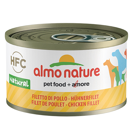 Almo Nature Classic HFC Chicken Fillet / Консервы Алмо Натюр для собак с Куриным филе (цена за упаковку)