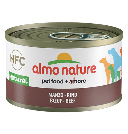 Almo Nature Classic HFC Beef / Консервы Алмо Натюр для собак с Говядиной (цена за упаковку) 