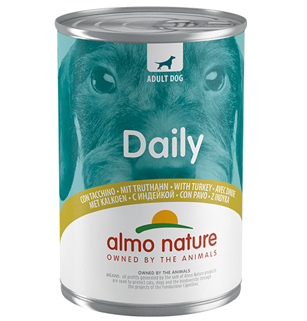 

Almo Nature Daily Menu Turkey / Консервы Алмо Натюр для собак Меню с Индейкой (цена за упаковку), Almo Nature Daily Menu Turkey