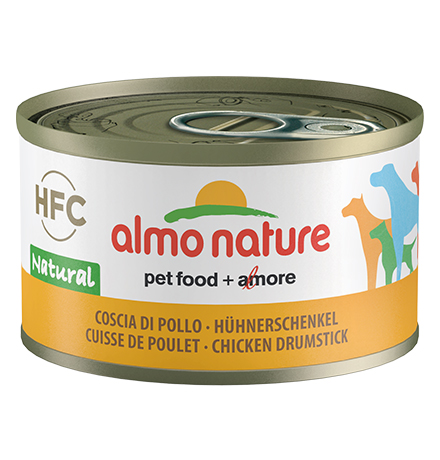 Almo Nature Classic HFC Chicken Drumstick / Консервы Алмо Натюр для собак с Куриными бедрышками (цена за упаковку) 