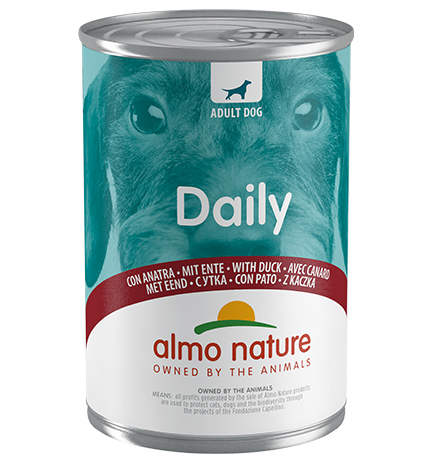 

Almo Nature Daily Menu Duck / Консервы Алмо Натюр для собак Меню с Уткой (цена за упаковку), Almo Nature Daily Menu Duck