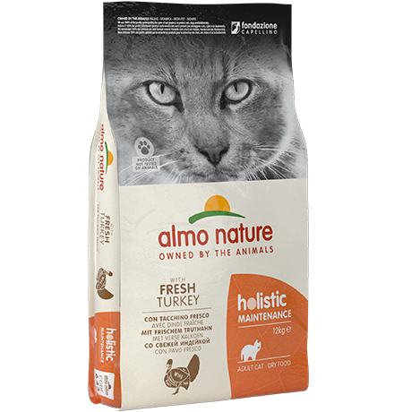 

Almo Nature Holistic Adult Cat Turkey / Сухой корм Алмо Натюр Холистик для взрослых кошек Индейка, Almo Nature Holistic Adult Cat Turkey