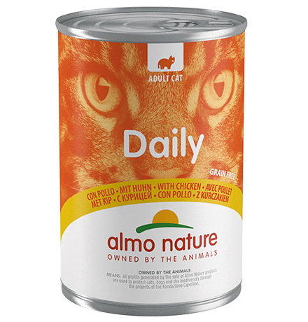 

Almo Nature Daily Menu Chicken / Консервы Алмо Натюр для кошек Меню с Курицей (цена за упаковку), Almo Nature Daily Menu Chicken