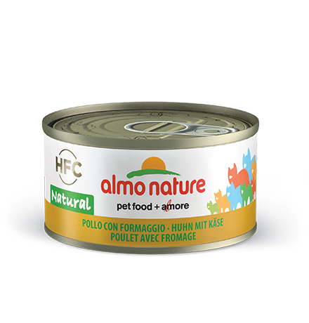 Almo Nature Legend HFC Adult Chicken & Cheese / Консервы Алмо Натюр для кошек с Курицей и Сыром (цена за упаковку)