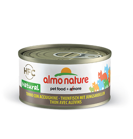 Купить Almo Nature Legend HFC Adult Tuna & White Bait / Консервы Алмо Натюр для кошек с Тунцом и Сардинками (цена за упаковку) за 3050.00 ₽
