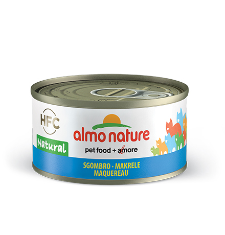 Almo Nature Legend HFC Adult Mackerel / Консервы Алмо Натюр для кошек с Макрелью (цена за упаковку)