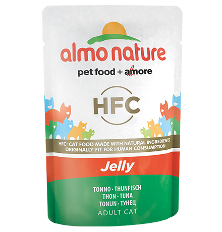 Almo Nature Classic Nature Jelly Tuna / Паучи Алмо Натюр для кошек Тунец в Желе (цена за упаковку)