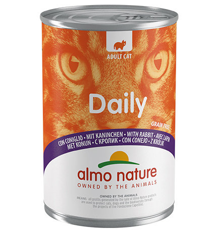 

Almo Nature Daily Menu Rabbit / Консервы Алмо Натюр для кошек Меню с Кроликом (цена за упаковку), Almo Nature Daily Menu Rabbit
