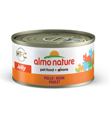 Almo Nature Legend Jelly HFC Adult Imperial Chicken / Консервы Алмо Натюр для кошек Курица в Желе (цена за упаковку)