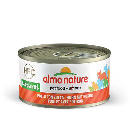 Almo Nature Legend HFC Adult Chicken & Pumpkin / Консервы Алмо Натюр для кошек с Курицей и Тыквой (цена за упаковку)