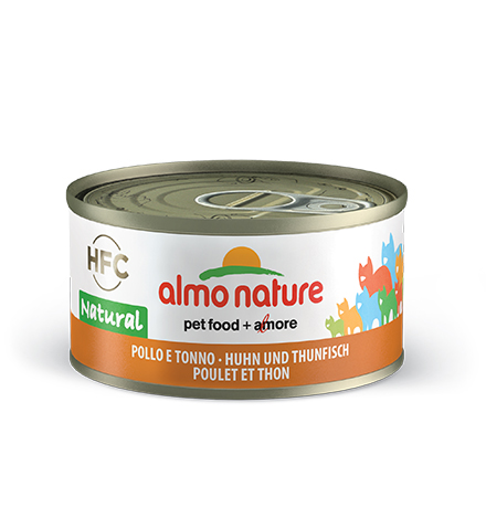Almo Nature Legend HFC Adult Chicken & Tuna / Консервы Алмо Натюр для кошек с Курицей и Тунцом (цена за упаковку)