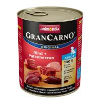 Animonda GranCarno Original Junior / Консервы Анимонда для Щенков и юниоров с Говядиной и сердцем Индейки (цена за упаковку)