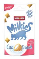 Animonda Milkies Wellness Biotin & Vitaminen / Лакомство Анимонда Милкис для кошек Хрустящие подушечки для поддержания здоровья Кожи и Шерсти