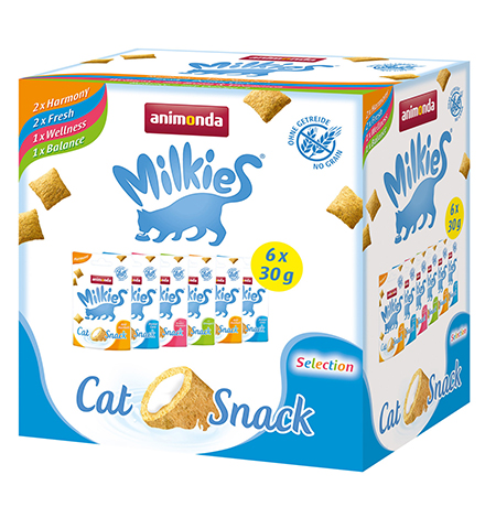 Animonda Milkies Set / Набор лакомств Анимонда Милкис для кошек 4 вида