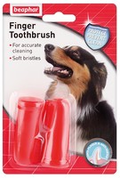 Beaphar Finger Toothbrush / Зубная щетка Беафар для собак на Палец Двойная
