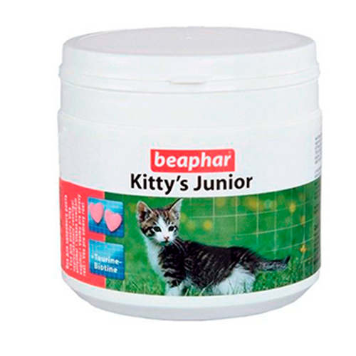 Beaphar Kitty's Junior +Biotine / Кормовая добавка Беафар для Котят Витаминированное лакомство с Биотином (