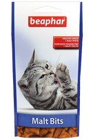 Beaphar Malt Bits / Подушечки Беафар для кошек с Мальт-пастой для Выведения шерсти из желудка