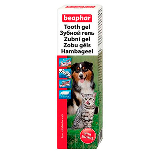Beaphar Tooth Gel / Зубной гель Беафар для чистки Зубов и освежения Дыхания у собак