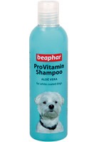 Beaphar ProVitamin Shampoo Aloe Vera / Шампунь Беафар с Провитамином В5 для собак Белых окрасов 