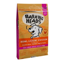 Barking Heads Dog Adult Large Bowl Lickin' Chicken / Сухой корм Баркинг Хэдс для собак Крупных пород 'До последнего кусочка' Курица рис 
