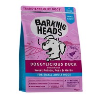 Barking Heads Dog Adult Small Doggylicious Duck Grain free / Сухой Беззерновой корм Баркинг Хэдс для взрослых собак Мелких пород 'Восхитительная утка' Утка батат 