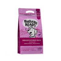 Barking Heads Dog Adult Doggylicious Duck Grain free / Сухой Беззерновой корм Баркинг Хэдс для взрослых собак 'Восхитительная утка' Утка батат 