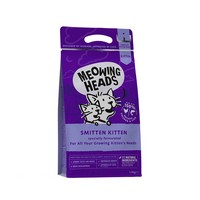 Meowing Heads Smitten Kitten / Сухой корм Меовинг Хэдс для Котят 'Восторженный котенок' Курица рис