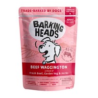 Barking Heads Dog Beef Waggington / Паучи Баркинг Хэдс для собак 'Вуф-строганов' Говядина (цена за упаковку)