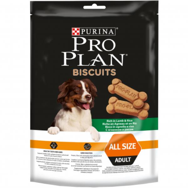 Purina Pro Plan Biscuits Lamb & Rice / Лакомство Пурина Про План Бисквиты Ягненок с Рисом