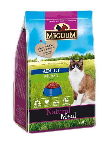 Meglium Adult Beef / Сухой корм Меглиум для Привередливых кошек Говядина