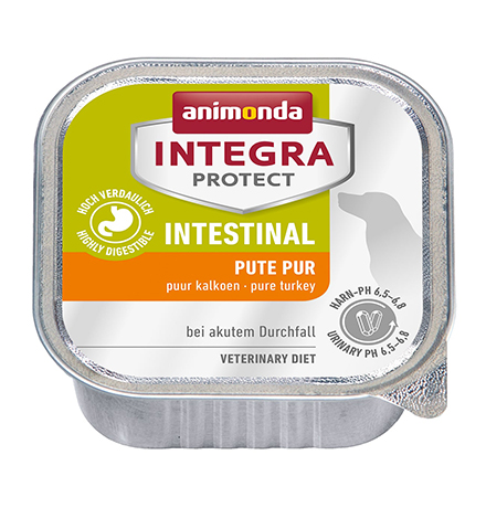 Animonda Integra Protect Intestinal / Ветеринарный влажный корм (консервы) Анимонда для взрослых собак при Нарушениях Пищеварения Индейка (цена за упаковку)