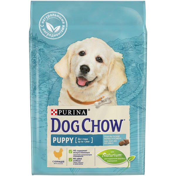 Purina Dog Chow Puppy Chicken / Сухой корм Пурина Дог Чау для Щенков в возрасте до 1 года Курица